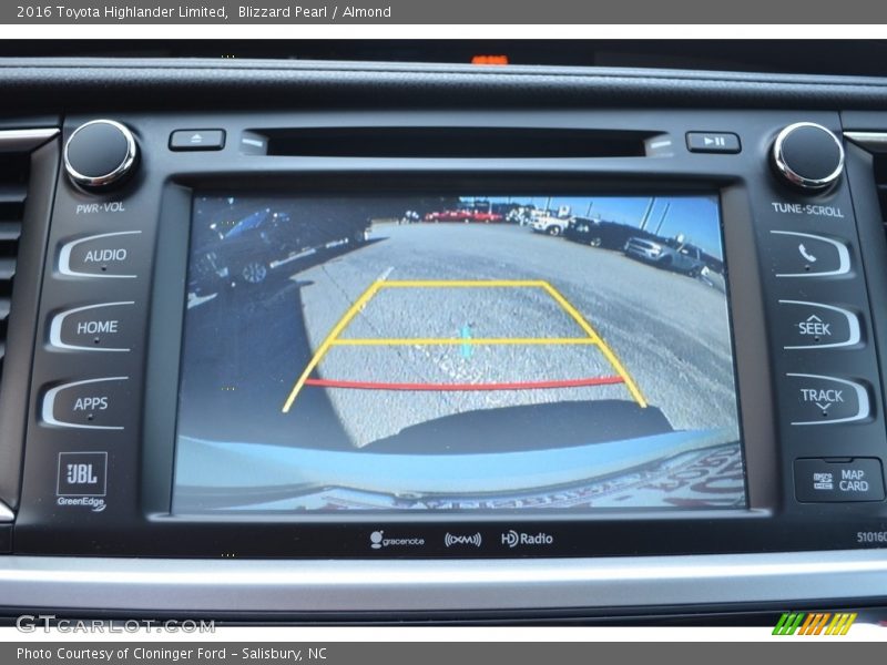 Blizzard Pearl / Almond 2016 Toyota Highlander Limited