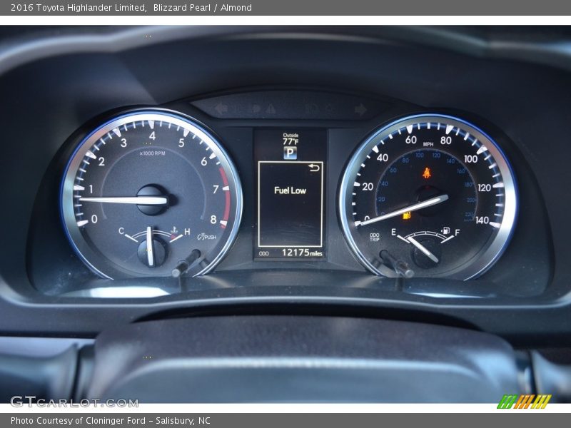 Blizzard Pearl / Almond 2016 Toyota Highlander Limited