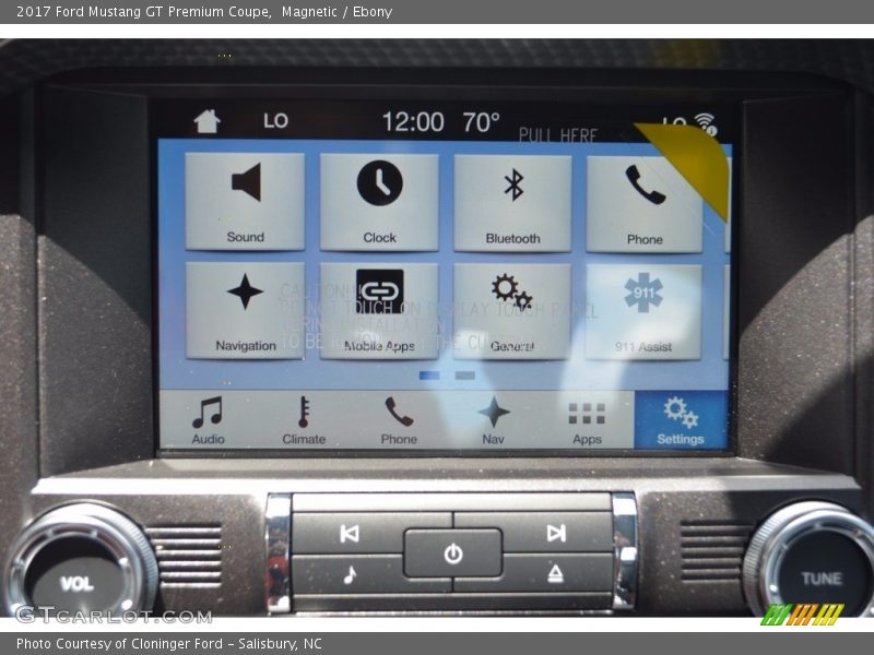 Magnetic / Ebony 2017 Ford Mustang GT Premium Coupe