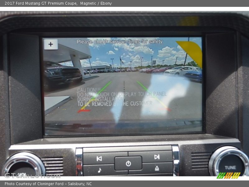 Magnetic / Ebony 2017 Ford Mustang GT Premium Coupe