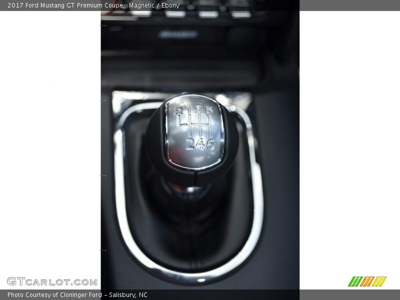 Magnetic / Ebony 2017 Ford Mustang GT Premium Coupe