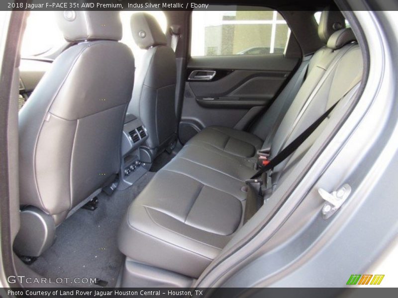 Indus Silver Metallic / Ebony 2018 Jaguar F-PACE 35t AWD Premium