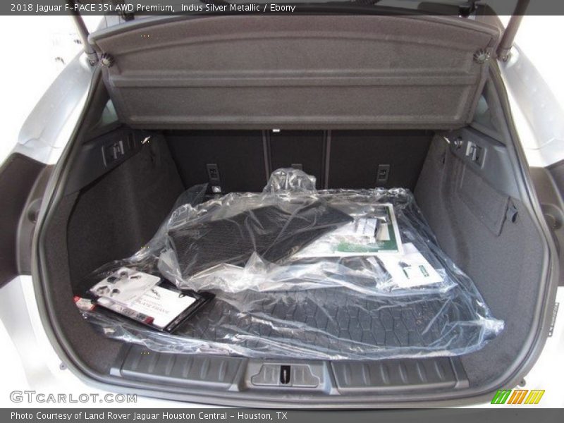 Indus Silver Metallic / Ebony 2018 Jaguar F-PACE 35t AWD Premium