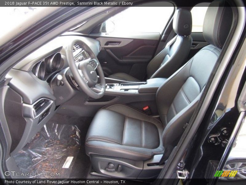 2018 F-PACE 35t AWD Prestige Ebony Interior