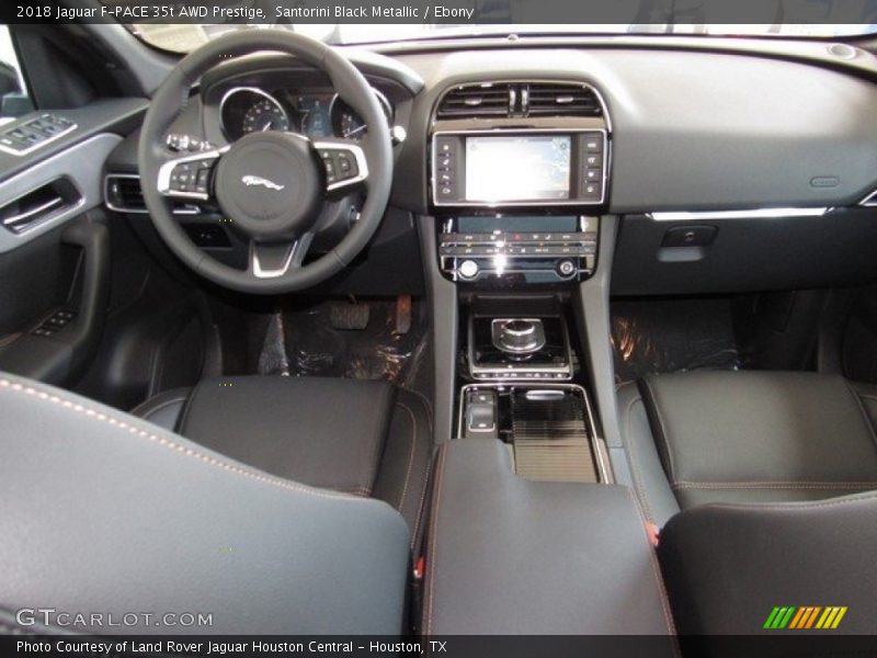 Santorini Black Metallic / Ebony 2018 Jaguar F-PACE 35t AWD Prestige