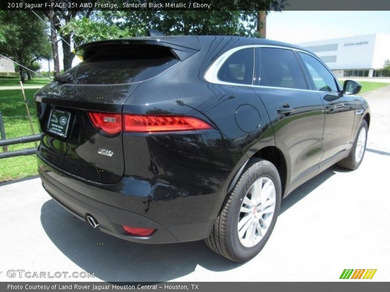 Santorini Black Metallic / Ebony 2018 Jaguar F-PACE 35t AWD Prestige