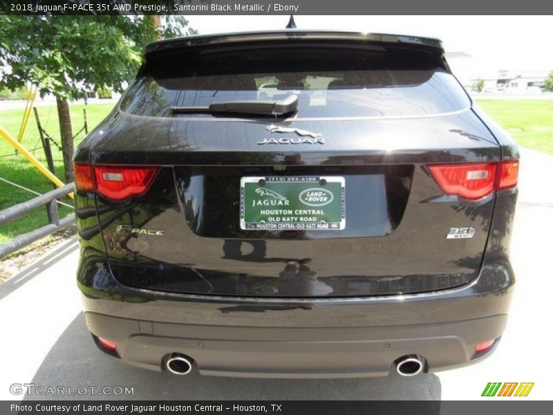 Santorini Black Metallic / Ebony 2018 Jaguar F-PACE 35t AWD Prestige