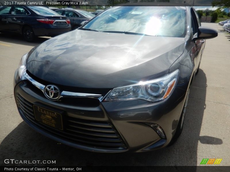 Predawn Gray Mica / Ash 2017 Toyota Camry LE