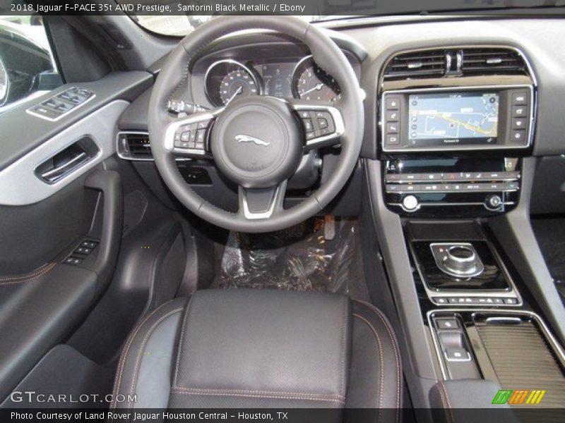 Santorini Black Metallic / Ebony 2018 Jaguar F-PACE 35t AWD Prestige