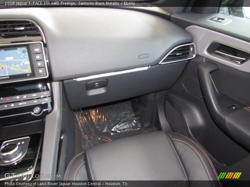 Santorini Black Metallic / Ebony 2018 Jaguar F-PACE 35t AWD Prestige