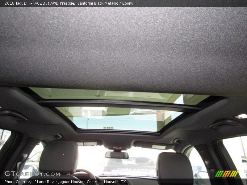 Santorini Black Metallic / Ebony 2018 Jaguar F-PACE 35t AWD Prestige