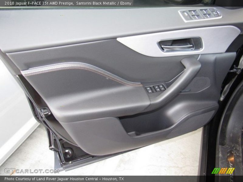 Santorini Black Metallic / Ebony 2018 Jaguar F-PACE 35t AWD Prestige