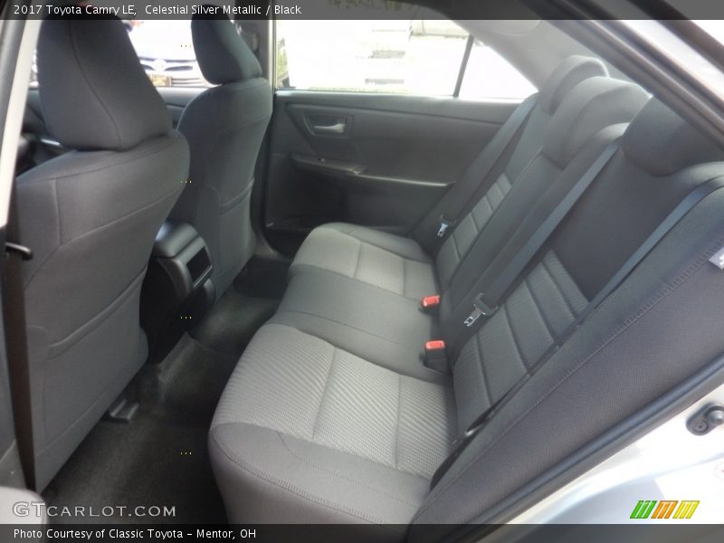 Celestial Silver Metallic / Black 2017 Toyota Camry LE