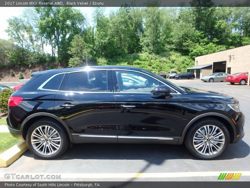  2017 MKX Reserve AWD Black Velvet