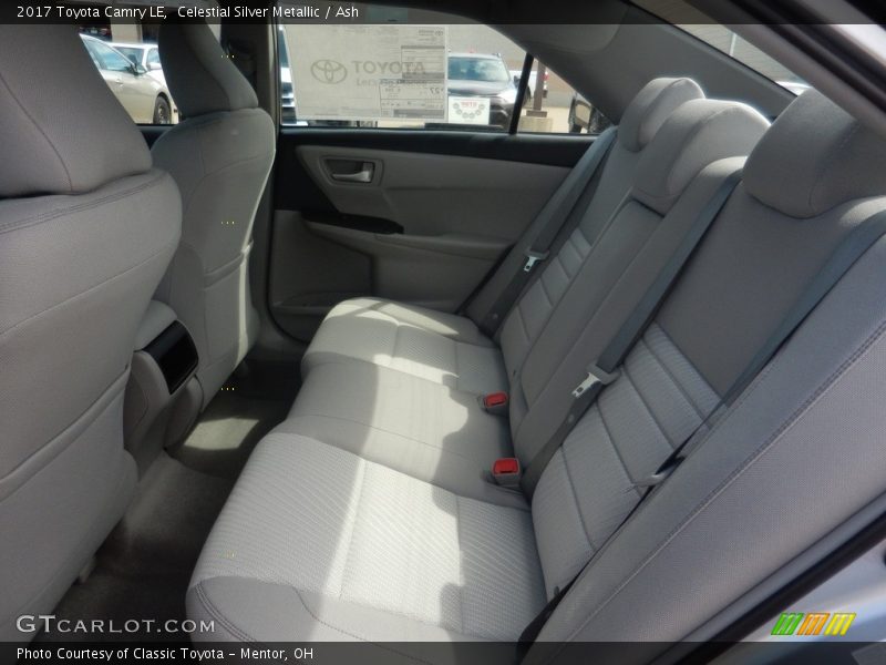 Celestial Silver Metallic / Ash 2017 Toyota Camry LE
