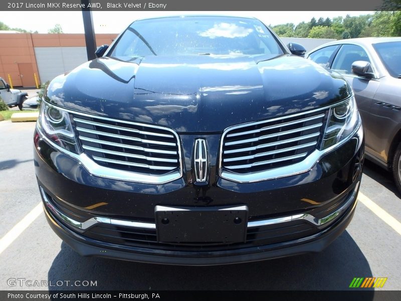 Black Velvet / Ebony 2017 Lincoln MKX Reserve AWD