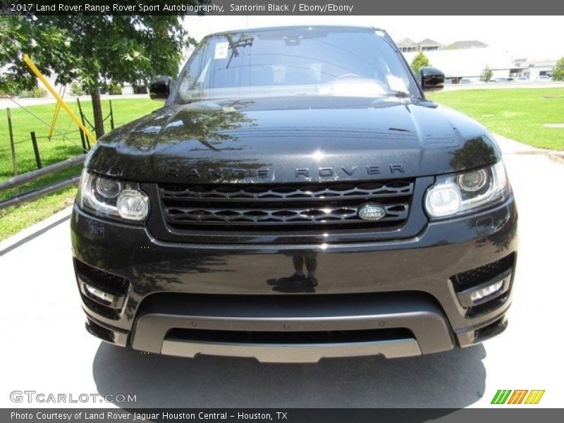 Santorini Black / Ebony/Ebony 2017 Land Rover Range Rover Sport Autobiography