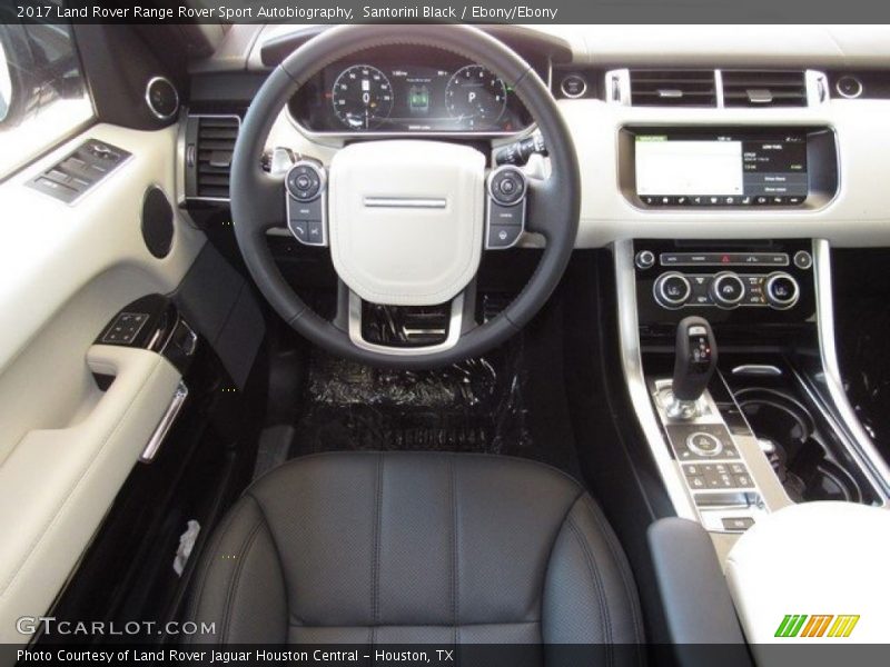 Dashboard of 2017 Range Rover Sport Autobiography