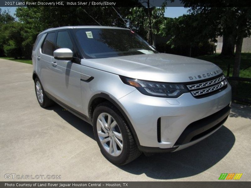 Indus Silver / Ebony/Ebony 2017 Land Rover Discovery HSE