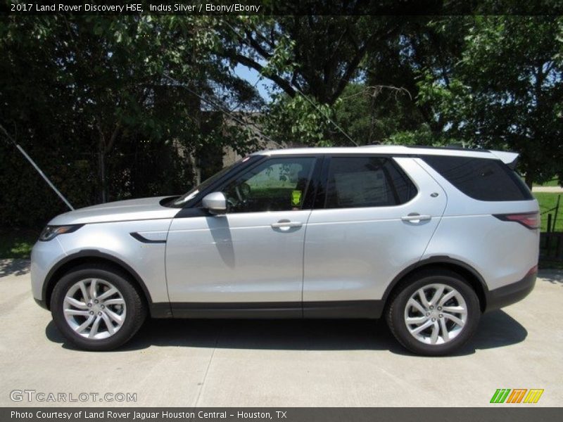 Indus Silver / Ebony/Ebony 2017 Land Rover Discovery HSE