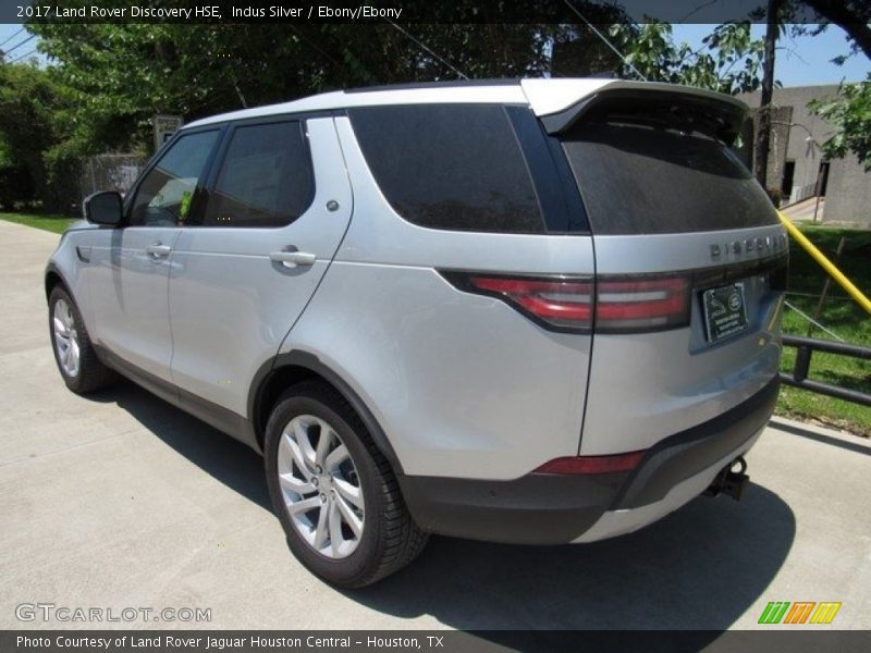 Indus Silver / Ebony/Ebony 2017 Land Rover Discovery HSE