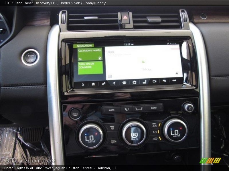 Indus Silver / Ebony/Ebony 2017 Land Rover Discovery HSE