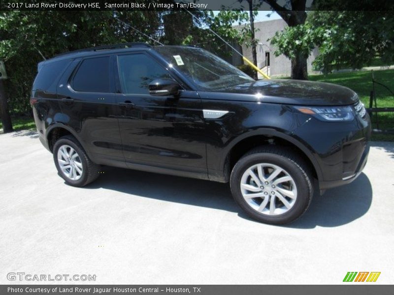 Santorini Black / Vintage Tan/Ebony 2017 Land Rover Discovery HSE