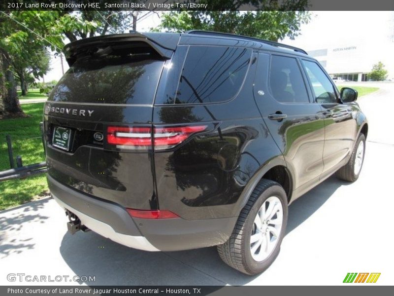 Santorini Black / Vintage Tan/Ebony 2017 Land Rover Discovery HSE