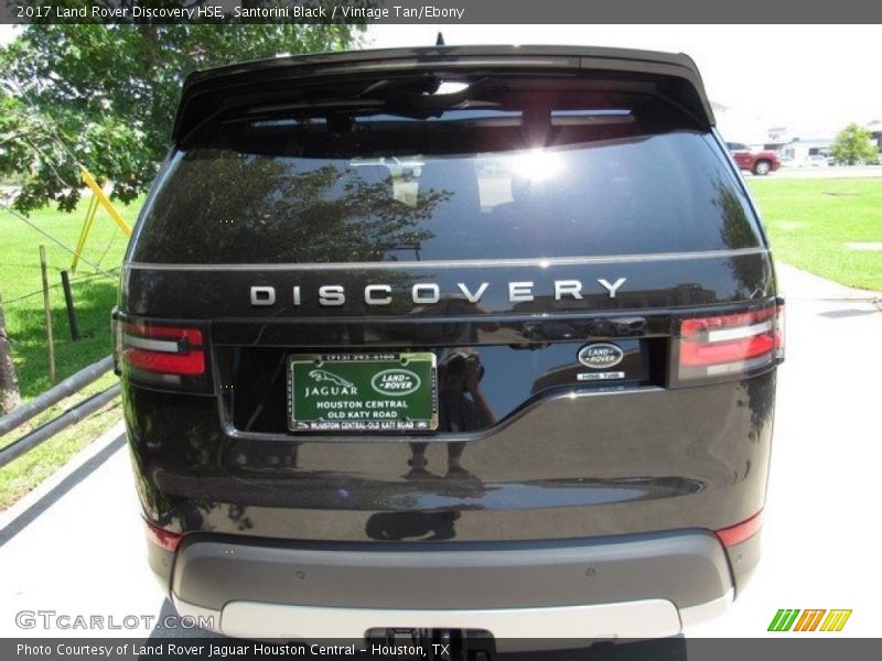 Santorini Black / Vintage Tan/Ebony 2017 Land Rover Discovery HSE