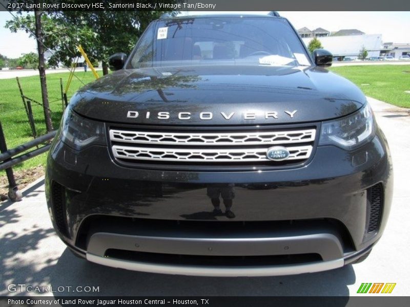 Santorini Black / Vintage Tan/Ebony 2017 Land Rover Discovery HSE