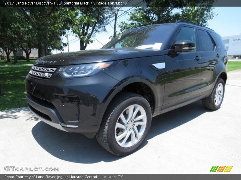 Santorini Black / Vintage Tan/Ebony 2017 Land Rover Discovery HSE