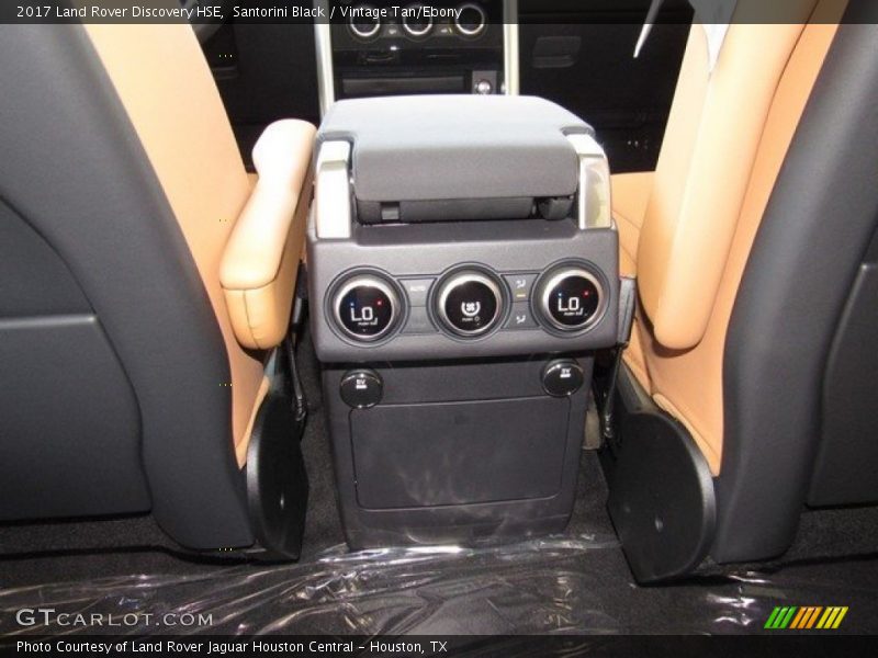 Santorini Black / Vintage Tan/Ebony 2017 Land Rover Discovery HSE