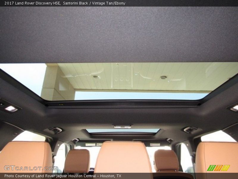 Santorini Black / Vintage Tan/Ebony 2017 Land Rover Discovery HSE