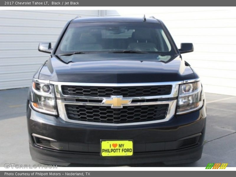 Black / Jet Black 2017 Chevrolet Tahoe LT