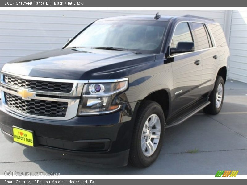 Black / Jet Black 2017 Chevrolet Tahoe LT