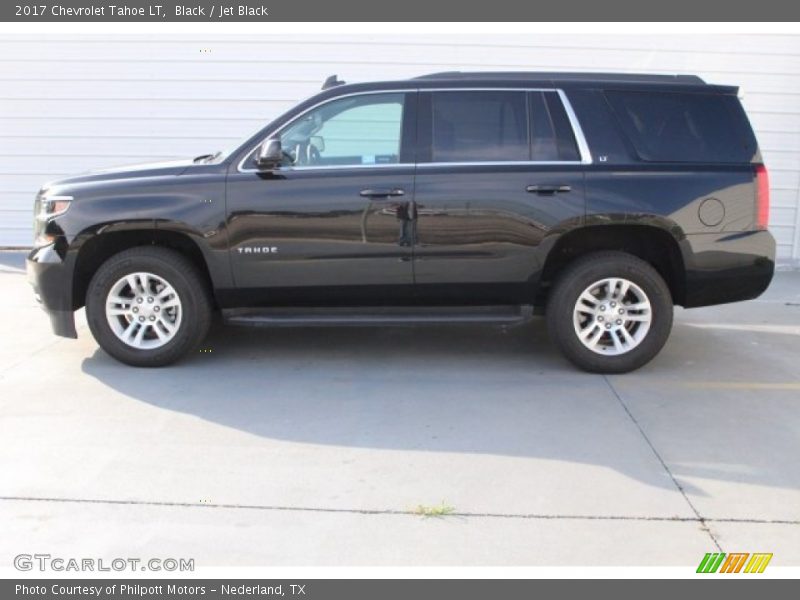 Black / Jet Black 2017 Chevrolet Tahoe LT