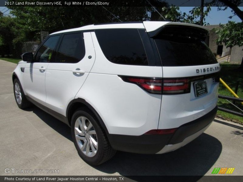 Fuji White / Ebony/Ebony 2017 Land Rover Discovery HSE