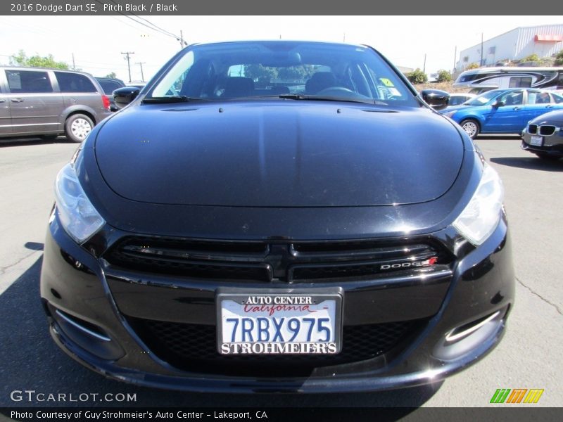 Pitch Black / Black 2016 Dodge Dart SE