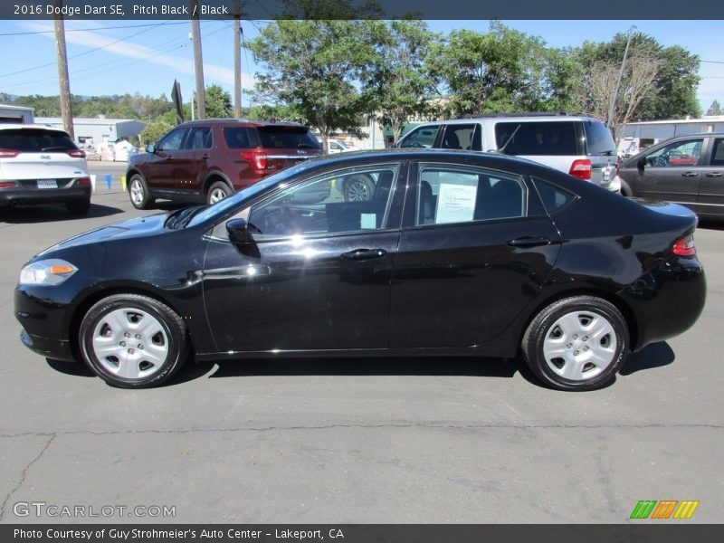 Pitch Black / Black 2016 Dodge Dart SE