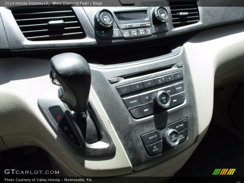 White Diamond Pearl / Beige 2014 Honda Odyssey LX