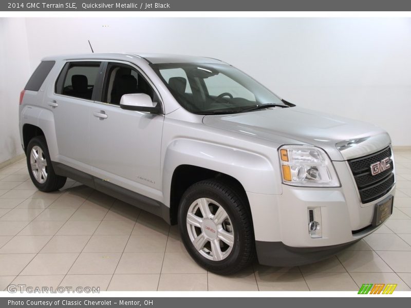 Quicksilver Metallic / Jet Black 2014 GMC Terrain SLE