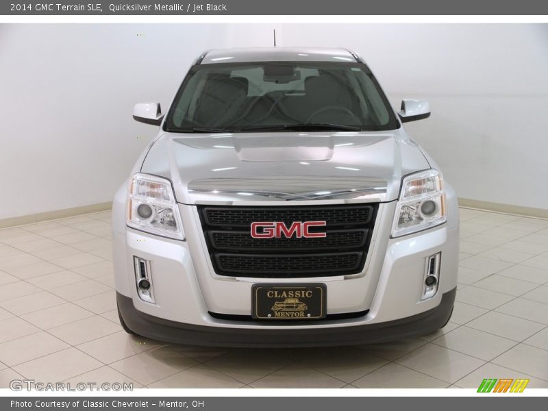 Quicksilver Metallic / Jet Black 2014 GMC Terrain SLE