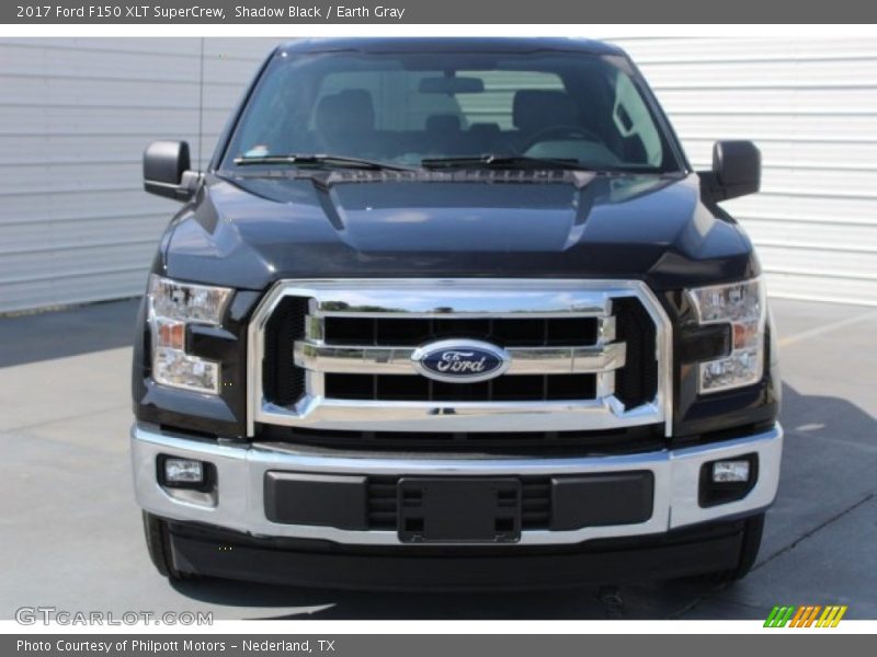 Shadow Black / Earth Gray 2017 Ford F150 XLT SuperCrew