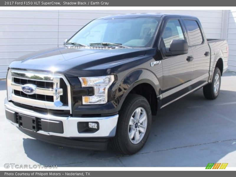 Shadow Black / Earth Gray 2017 Ford F150 XLT SuperCrew