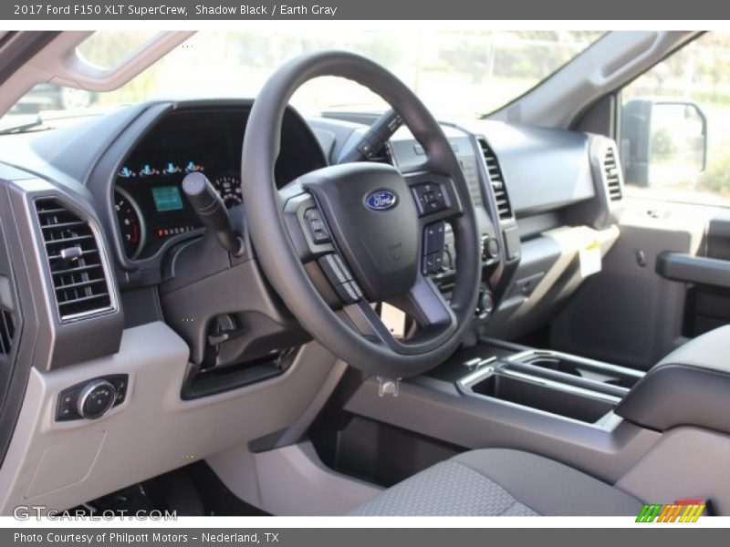 Shadow Black / Earth Gray 2017 Ford F150 XLT SuperCrew