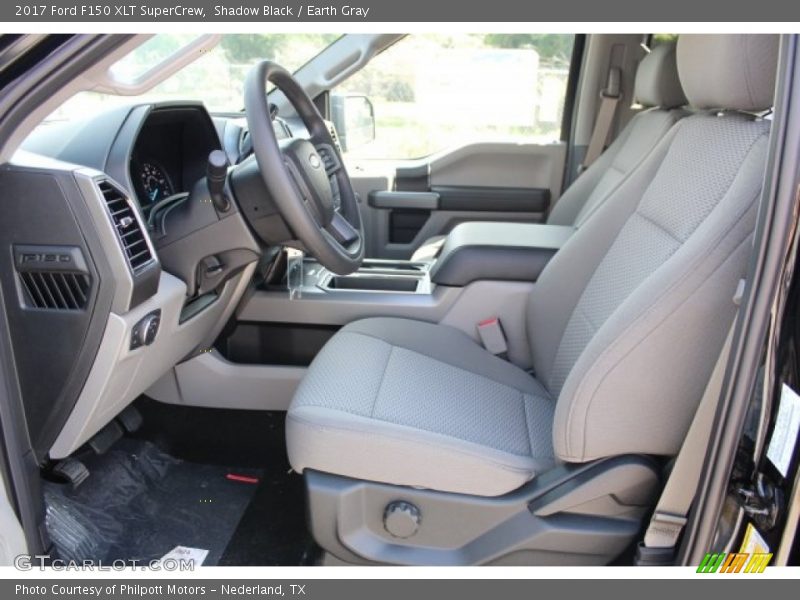 Shadow Black / Earth Gray 2017 Ford F150 XLT SuperCrew