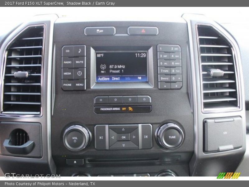 Shadow Black / Earth Gray 2017 Ford F150 XLT SuperCrew