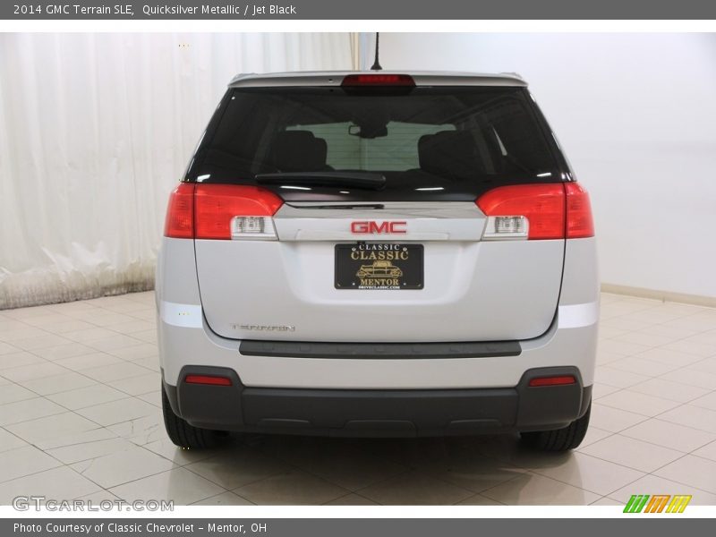 Quicksilver Metallic / Jet Black 2014 GMC Terrain SLE