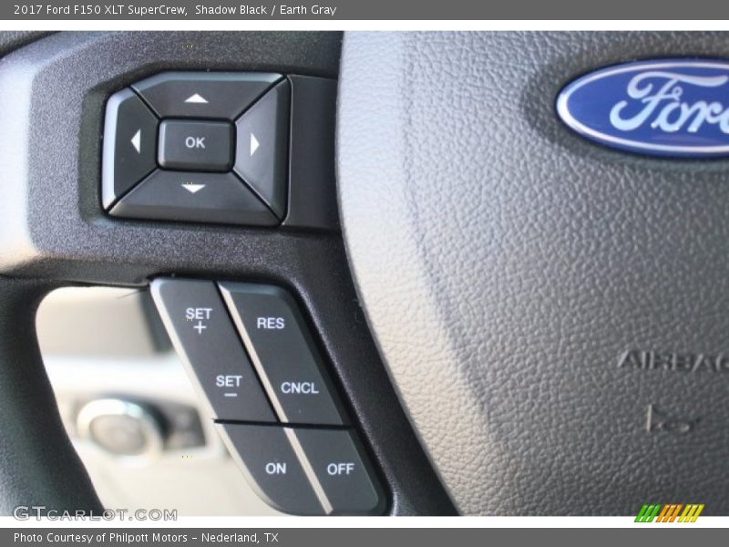 Shadow Black / Earth Gray 2017 Ford F150 XLT SuperCrew