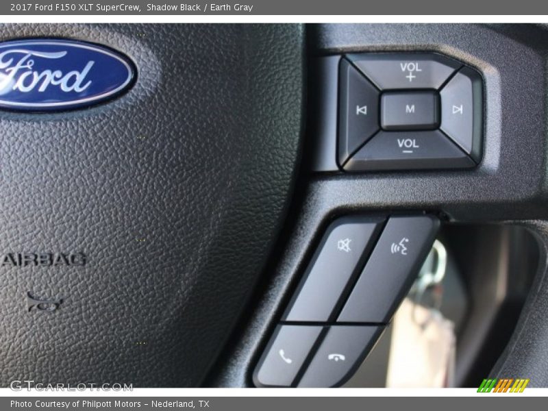 Shadow Black / Earth Gray 2017 Ford F150 XLT SuperCrew